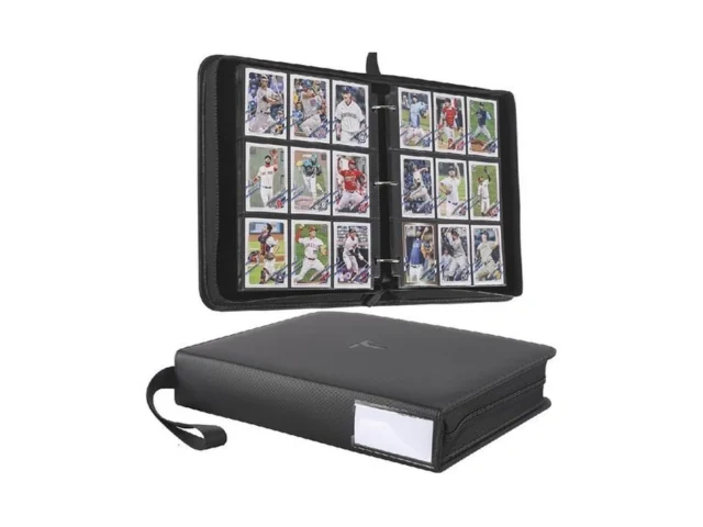 Tiffdada 9 Pocket Trading Card Binder Premium Zip… Code