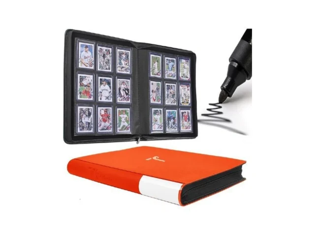 Top Loader Binder For Cards 9 Pocket Holds Up To… Code