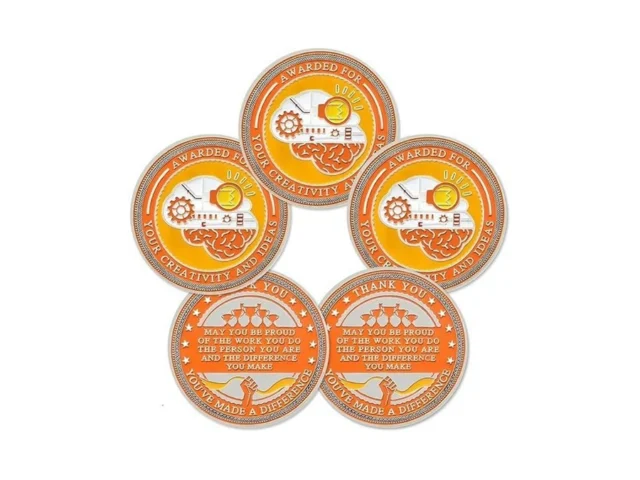 Bhealthlife 5 Pcs Creativity And Ideas Award Coins… Coupon