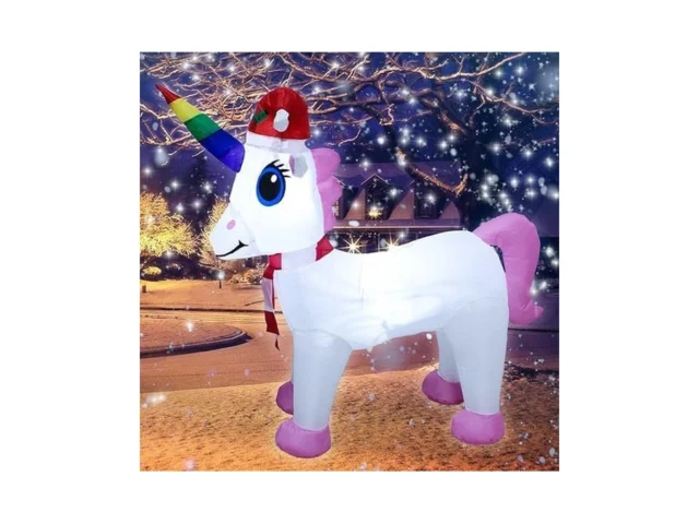 Ycolnaefllr 4 Ft Christmas Inflatable Decorations… Coupon