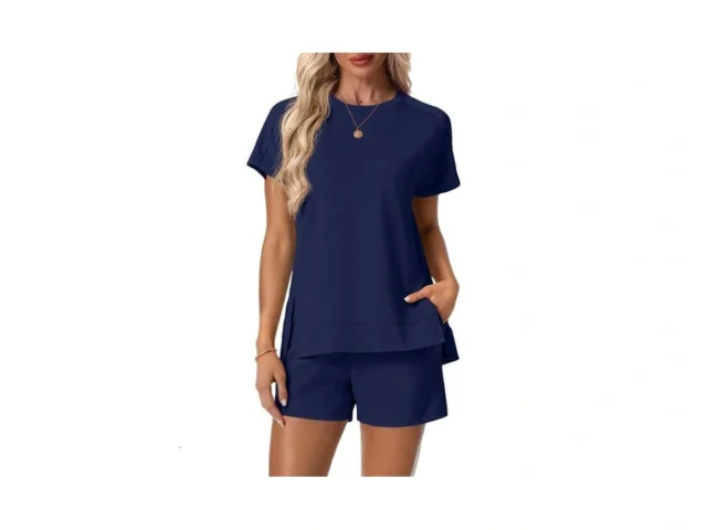 Lepunuo 2 Piece Short Sets For Women Summer Outfits… Code