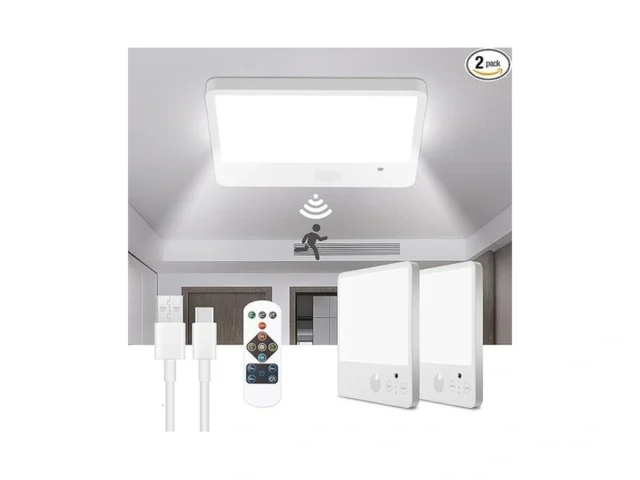 Tnight Battery Operated Ceiling Light Motion Sensor…
