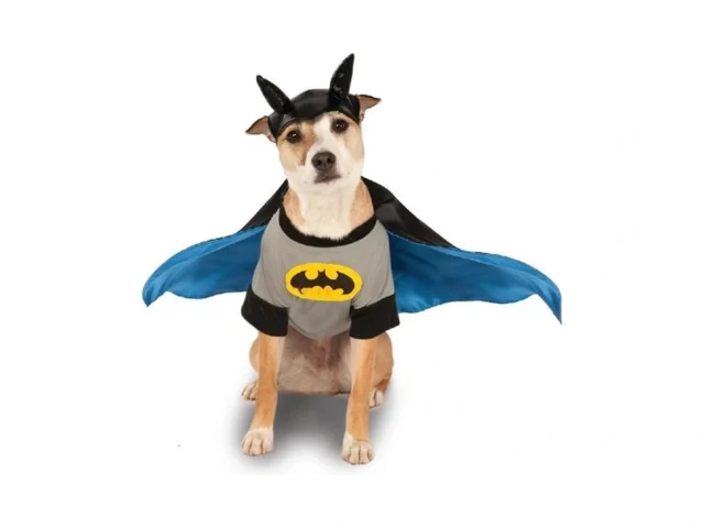 Dc Comics Superheroes Batman Pet Costume For Dogs… Coupon