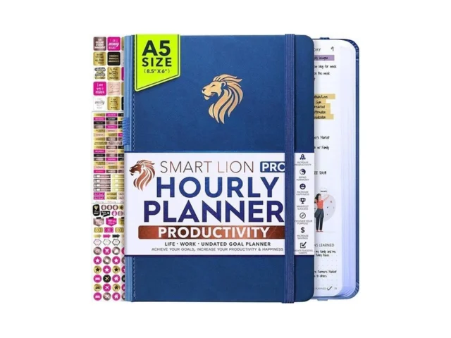 Hourly Planner – Undated Daily Weekly Monthly… Coupon