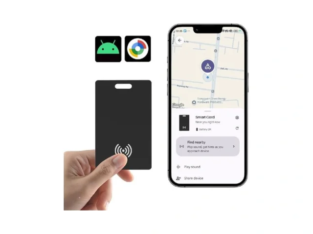 Wireless Rechargeable Wallet Tracker Card Air… Coupon