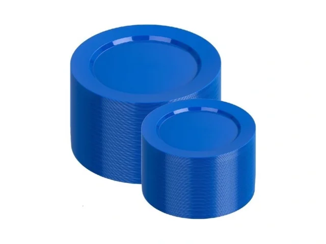 I00000 200 Pcs Plastic Plates Plates Disposable… Code