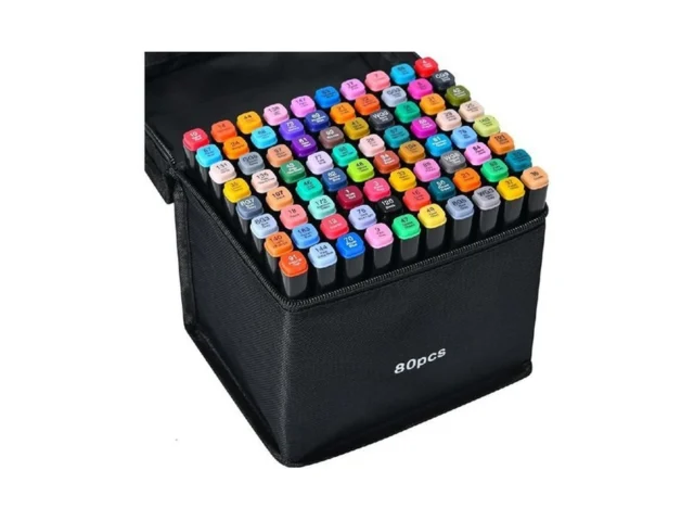 Lomoelre 80 Colors Alcohol Markers Art Markers For… Code