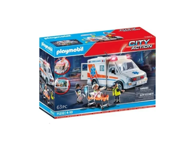 Playmobil Ambulance With Accessories And 3 Figures Coupon