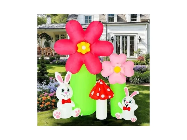 6 Ft Easter Inflatable Outdoor Decorations Lighted… Code