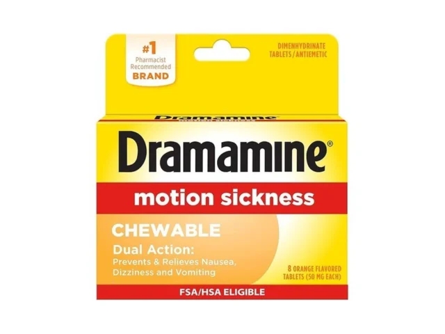 Dramamine Motion Sickness Chewables For Nausea… Coupon