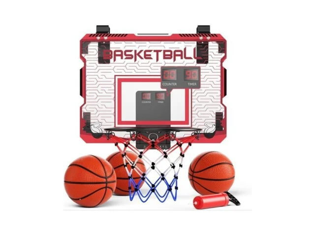 Indoor Mini Basketball Hoop For Kids – Over The… Code