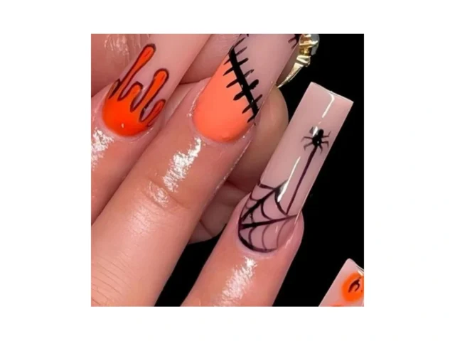 Press On Nails Almond Fake Nails Reusable With Nail… Code