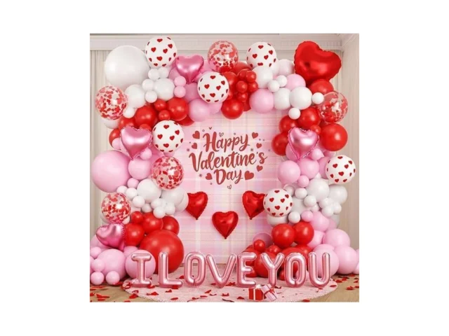 Otlgeua Valentines Day Balloon Garland Arch Kit… Code