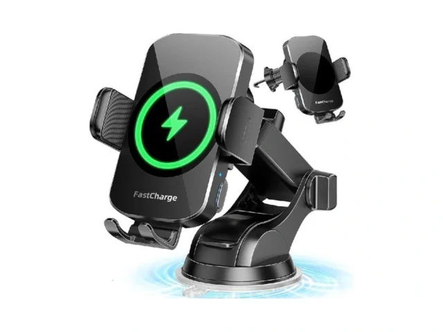Wireless Car Charger Fast Charging Phone Holder 3… Code