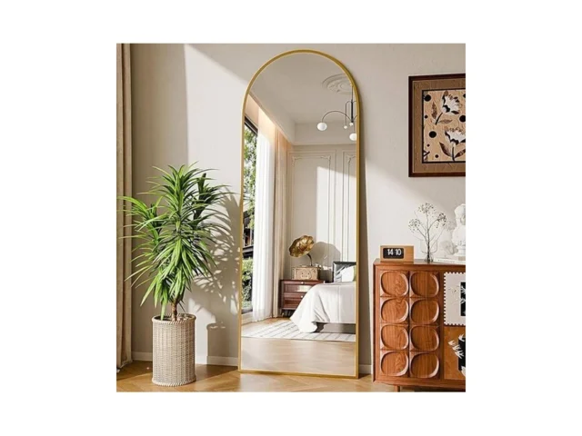 Nbgv 58 X20 Floor Mirror Full Length Arched Full… Coupon