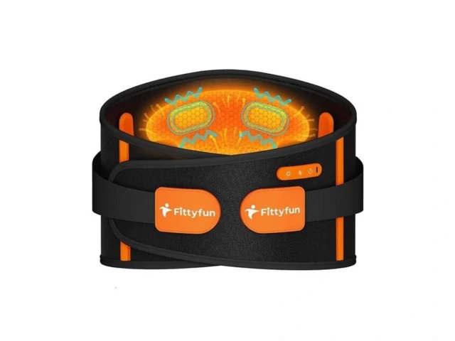 Fittyfun Cordless Heating Pad For Back Pain Relief… Code