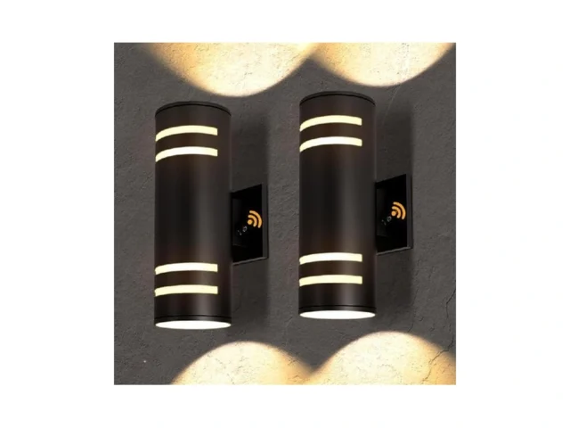 Tesjaso Modern Outdoor Wall Sconce With Dusk To… Code