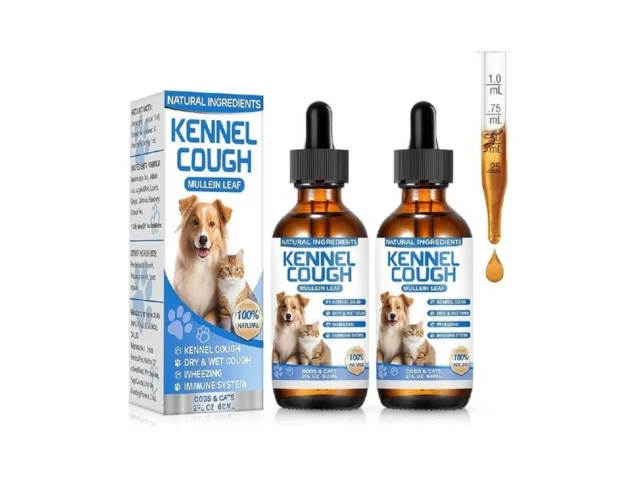 Kennel Cough Herbal Drops For Dogs Cats Dog Cough… Coupon