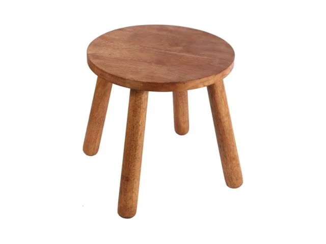 Zaowofires Round Solid Wooden Step Stool Garden… Code