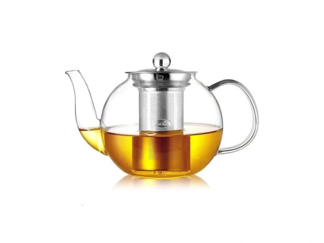 Cnglass 600ml Glass Teapot With Removable Infuser… Code