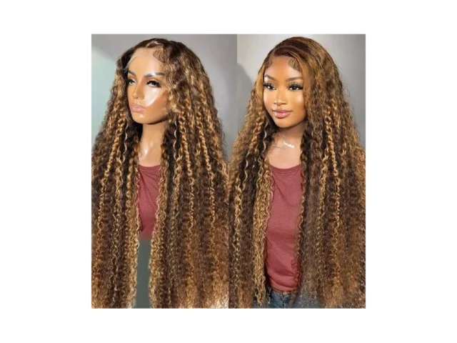 Harmsh Highlight Ombre 13×6 Lace Front Wig Human… Code