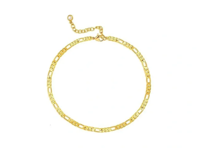 Mevecco Gold Anklet For Women 14k Gold Plated… Code