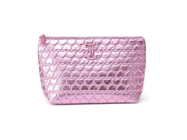 Juicy Couture Pink Makeup Bag Cosmetics Organizer… Coupon