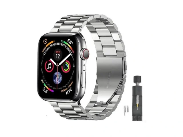 Pugo Top Stainless Steel Band Compatible With Apple… Code