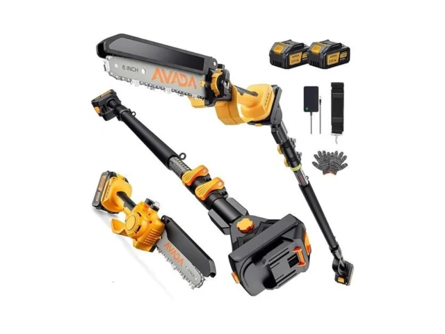 2-in-1 Electric Pole Saw – 6 Inch Brushless Mini… Code