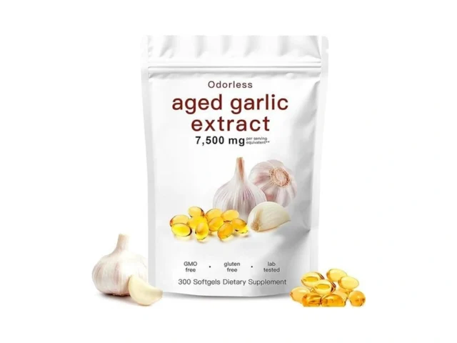 Aged Garlic Extract Odorless 7500mg Organic Garlic… Coupon