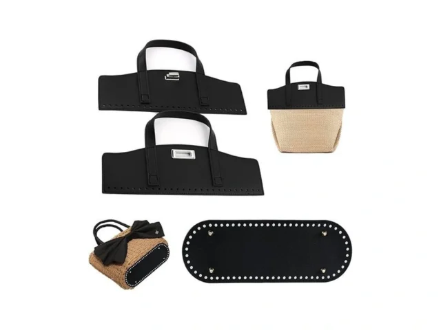 Pu Leather Backpack Making Kits Handles Bottom… Coupon