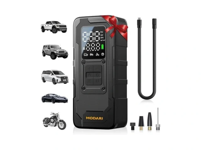 Modari Tire Inflator Portable Air Compressor – 4x… Code