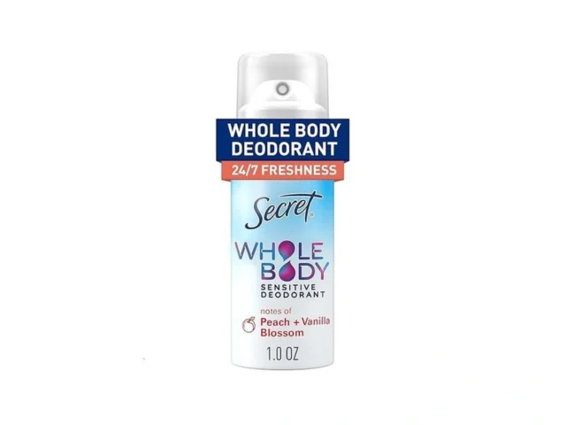 Secret Whole Body Deodorant Spray For Women Travel… Coupon