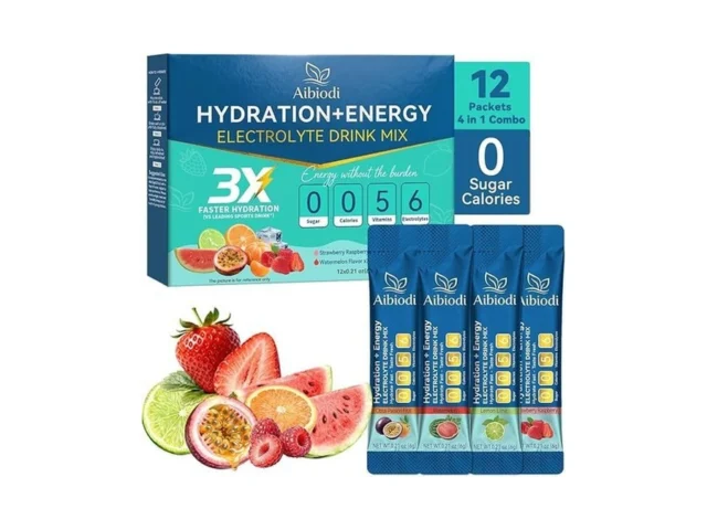 Aibiodi Electrolytes Powder Packets – Sugar Free… Coupon