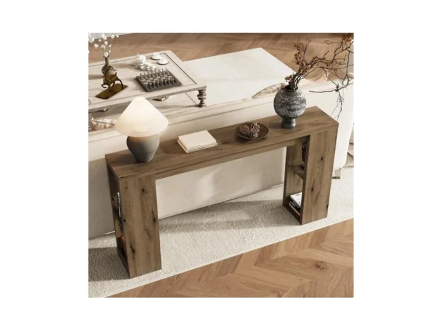 Royalcraft 63 Long Console Table Farmhouse Entryway… Code