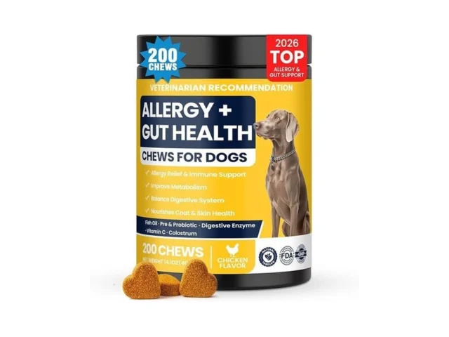 Dog Allergy Chews Probiotics For Dogs Yeast Itchy… Coupon