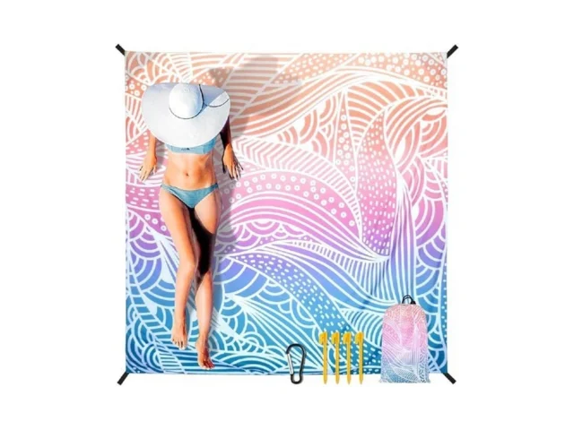 Wiwigo Beach Blanket Sandproof Extra Large Beach… Code