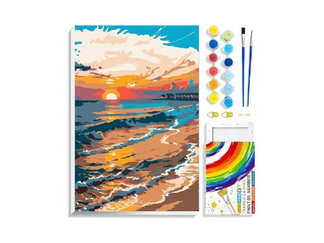 Quitedew Landscape Paint By Numbers Kit For Adults… Code