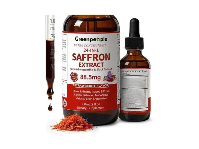Greenpeople Saffron Extract Supplements Drop -… Code