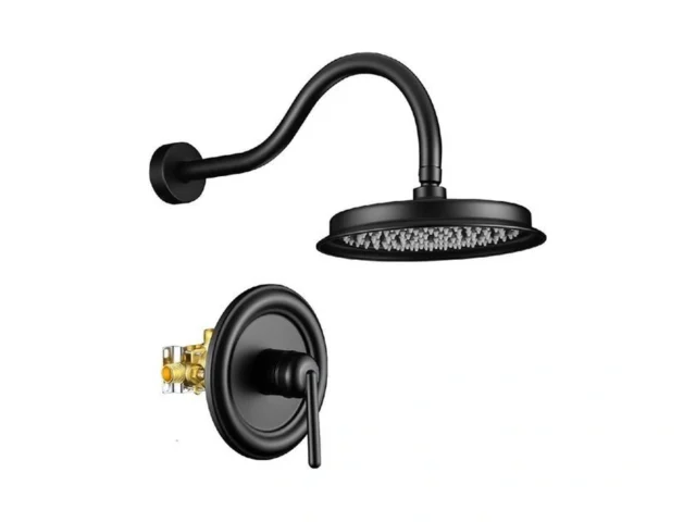Wintap Matte Black Shower System Shower Faucet Set… Code