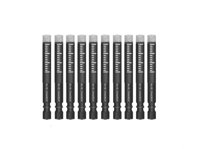 Joeric 5 16 Dry Diamond Drill Bit Set 10 Pcs 8mm… Code