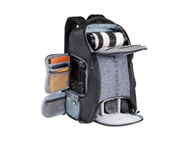K F Concept Camera Backpack 25l Large Capacity… Coupon