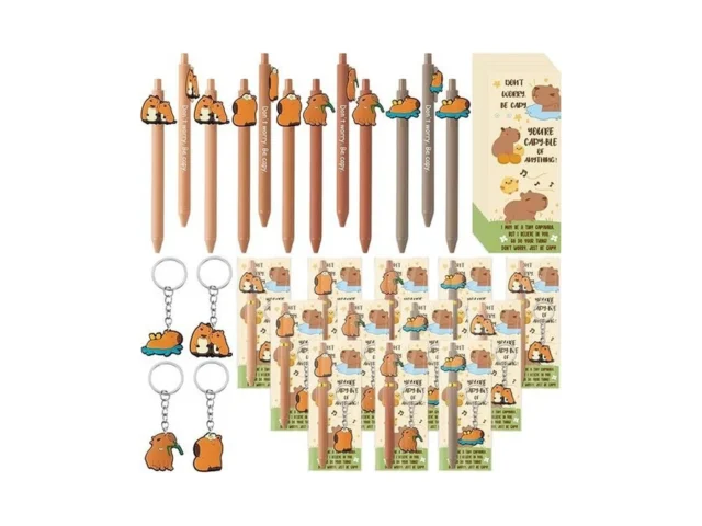 Cjiangpo Capybara Motivational Gifts Bulk – 12 Set… Coupon