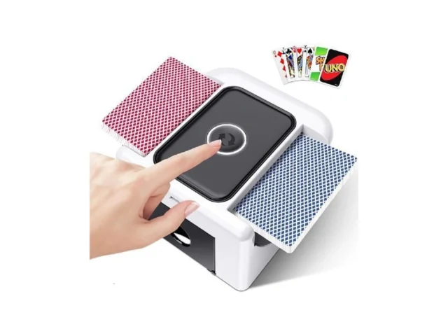 Lamzzp Automatic Card Shuffler 2 Deck Dual Mode Uno… Code