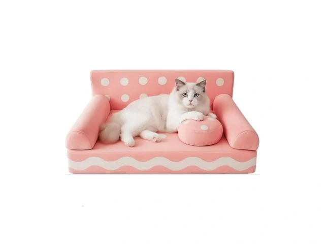 Viefin Cat Couch With Soft Pillow Supportive Dog… Code