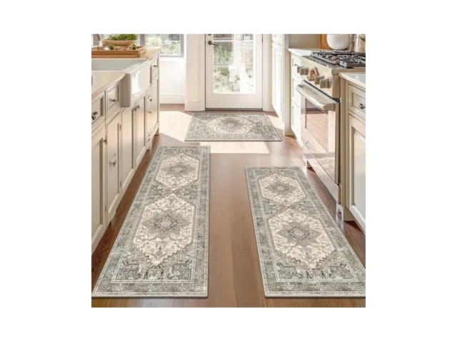 Yamaziot Boho Washable Kitchen Rugs Sets Of 3 Non… Code