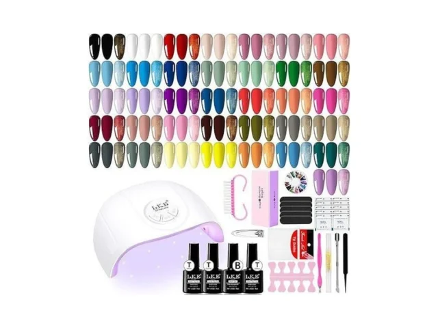 Gel Nail Polish Kit With Uv Light 36 Colors Nail… Coupon