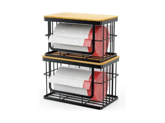 Ispecle Garbage Bag Dispenser – 2 Pack Trash Bag… Code