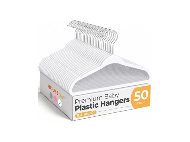 House Day 11 4 Inch Baby Hangers 50 Pack – Plastic… Code