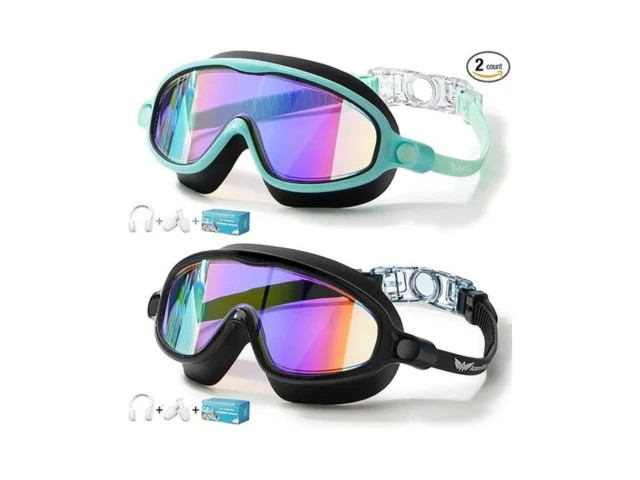 Azurewings 2 Pack Swim Goggles For Kids No Leak… Coupon
